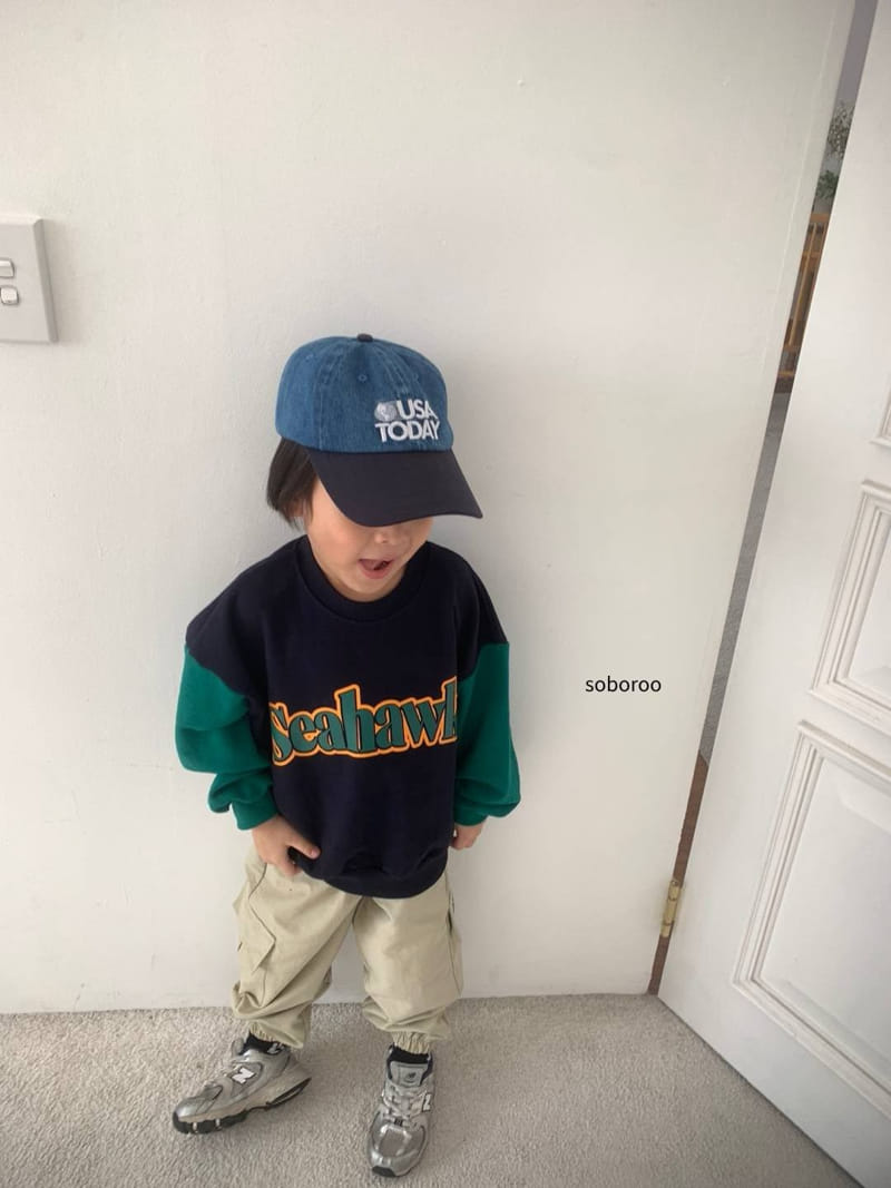 Soboroo - Korean Children Fashion - #toddlerclothing - Seahawks Sweatshirt - 4