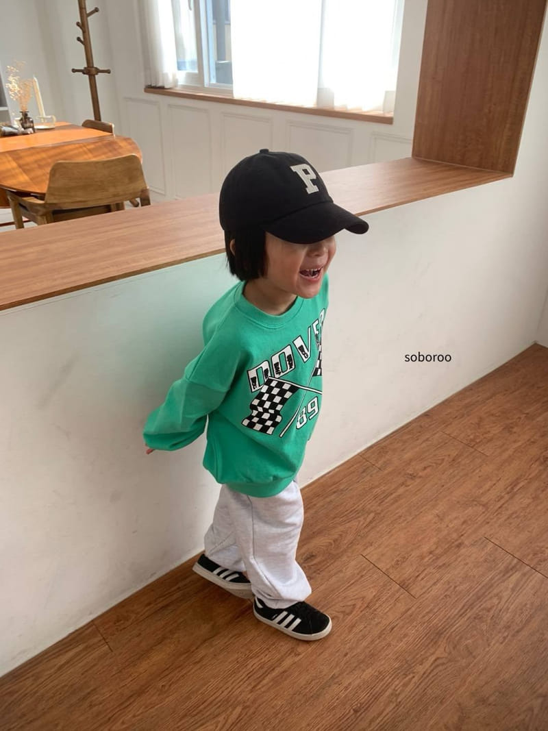 Soboroo - Korean Children Fashion - #stylishchildhood - Flag Sweatshirt - 3