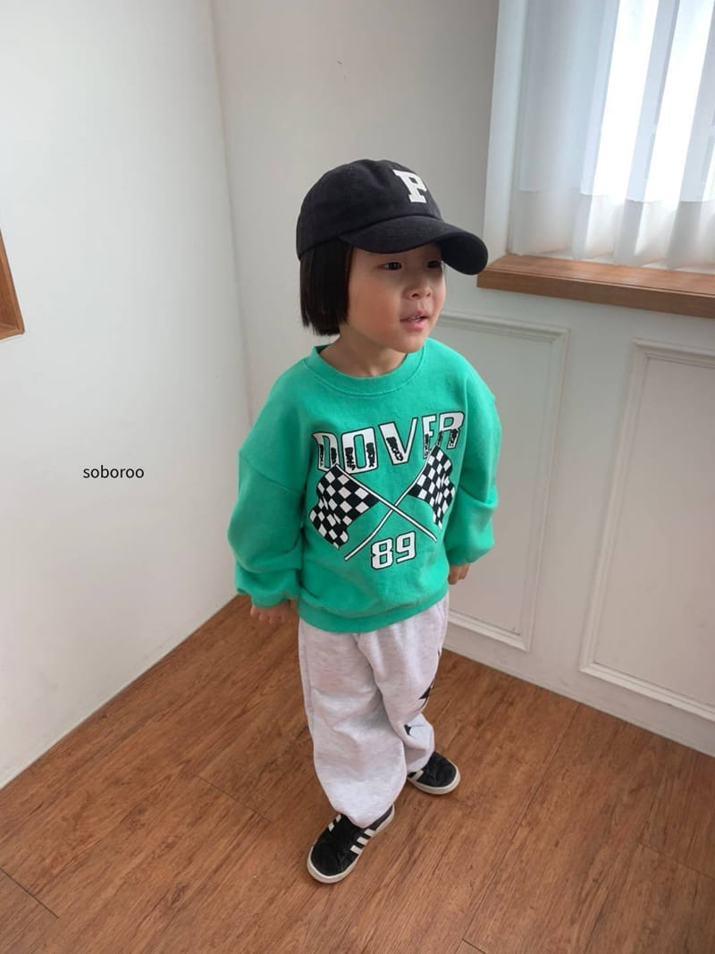 Soboroo - Korean Children Fashion - #toddlerclothing - Flag Sweatshirt - 2