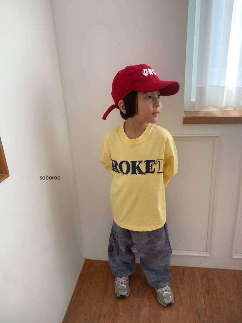 Soboroo - Korean Children Fashion - #toddlerclothing - Rocket Tee - 8