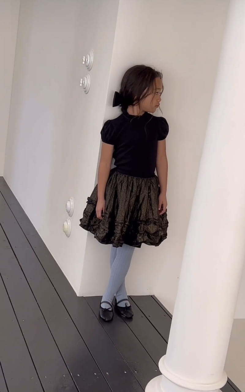 Soye - Korean Children Fashion - #kidzfashiontrend - Pearl Pring Skirt