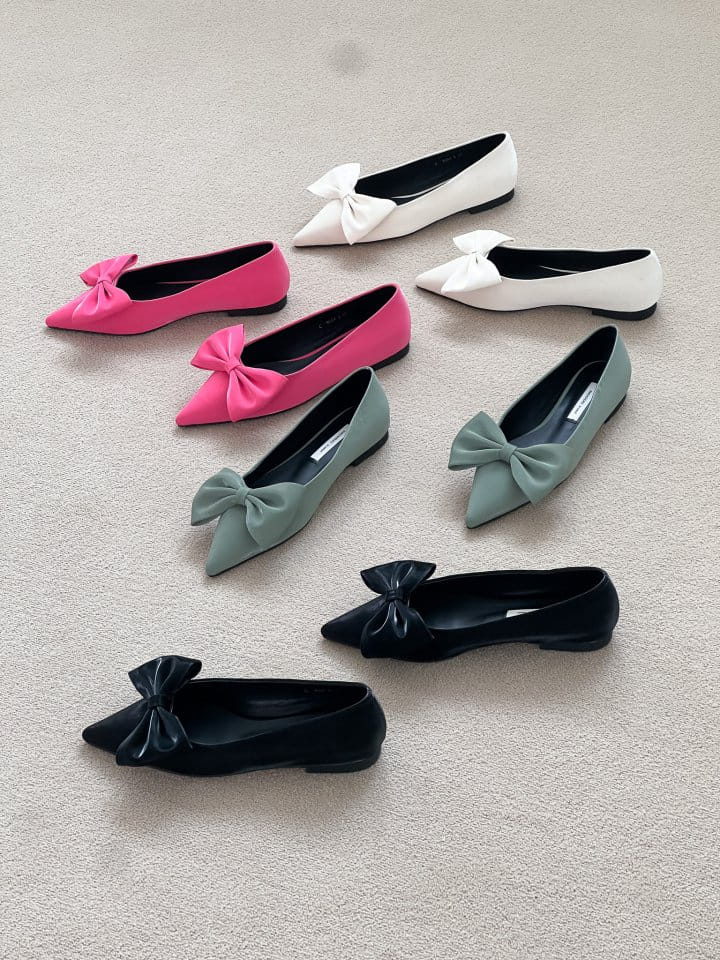 Ssangpa - Korean Women Fashion - #momslook - UDC 9054 Flats & Ballerinas - 5