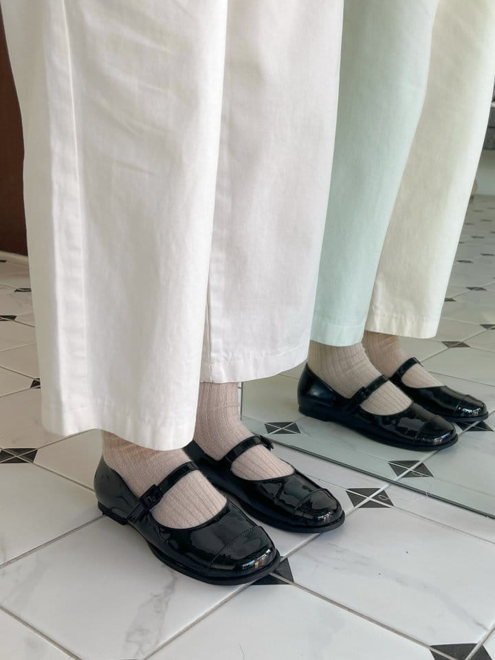 Ssangpa - Korean Women Fashion - #momslook - UDC 8303  Flats & Ballerinas - 5