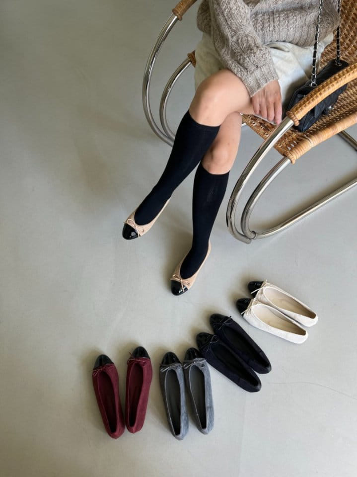 Ssangpa - Korean Women Fashion - #momslook - NV 7329 Flats & Ballerinas - 3