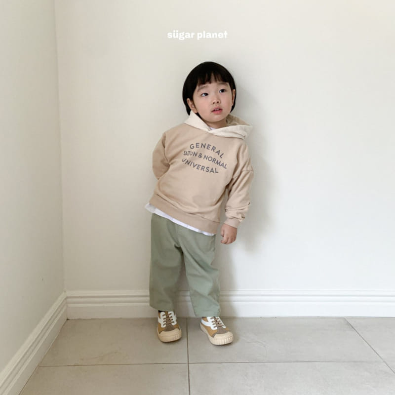 Sugar Planet - Korean Children Fashion - #childofig - General Color Hoody - 2