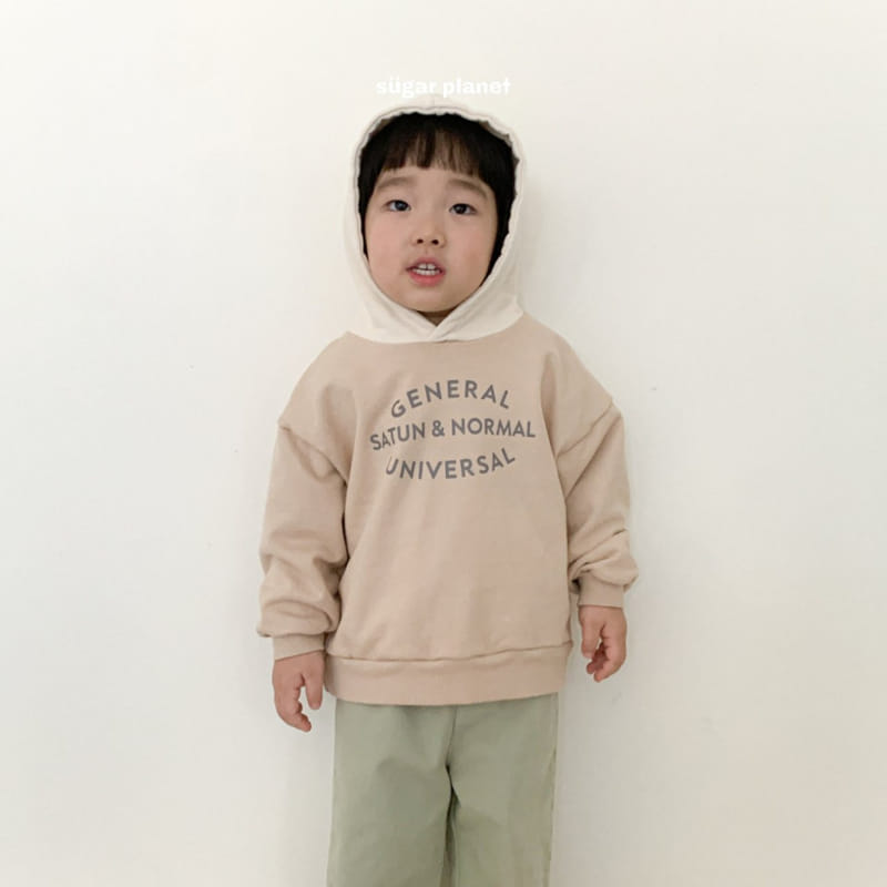 Sugar Planet - Korean Children Fashion - #childofig - General Color Hoody - 3