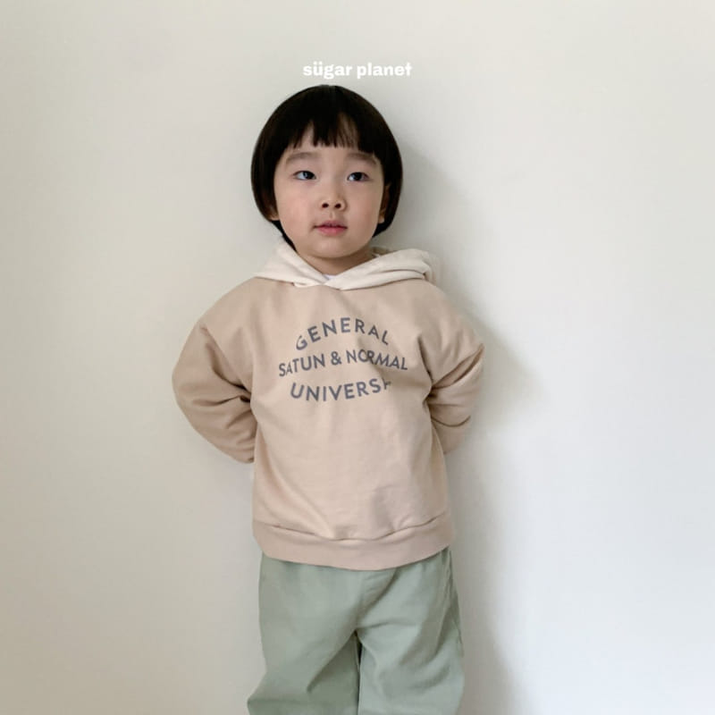 Sugar Planet - Korean Children Fashion - #fashionkids - General Color Hoody - 7