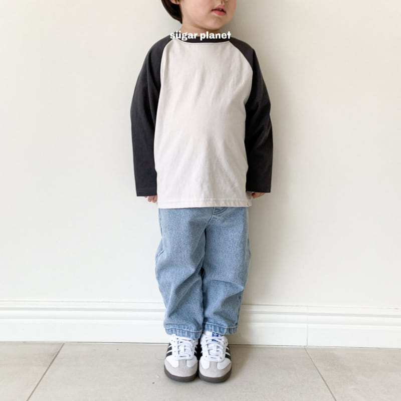 Sugar Planet - Korean Children Fashion - #kidsshorts - Punny Plan Raglan Tee - 8