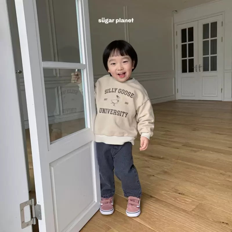 Sugar Planet - Korean Children Fashion - #minifashionista - Seely Goose Sweatshirt - 7