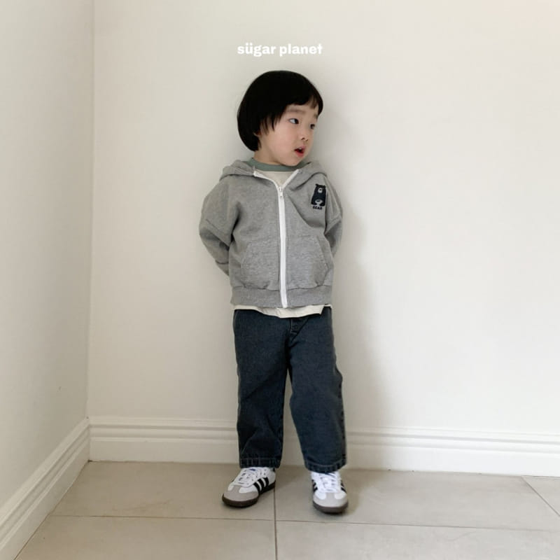 Sugar Planet - Korean Children Fashion - #magicofchildhood - Supadupa Hoody Zip Up - 4