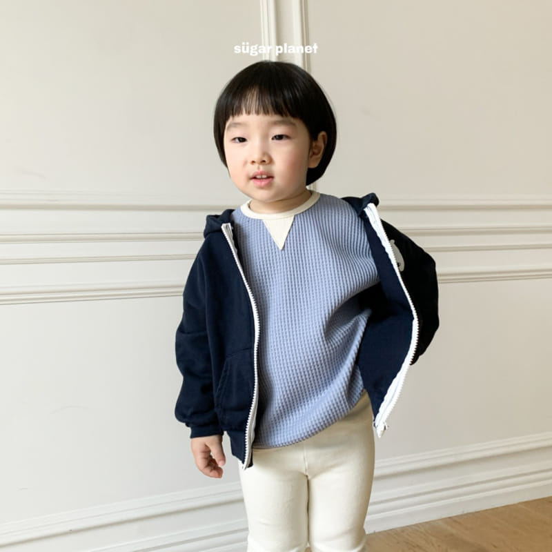 Sugar Planet - Korean Children Fashion - #stylishchildhood - Supadupa Hoody Zip Up - 8