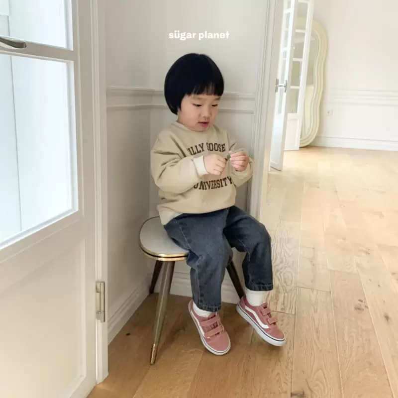 Sugar Planet - Korean Children Fashion - #todddlerfashion - Seely Goose Sweatshirt - 9