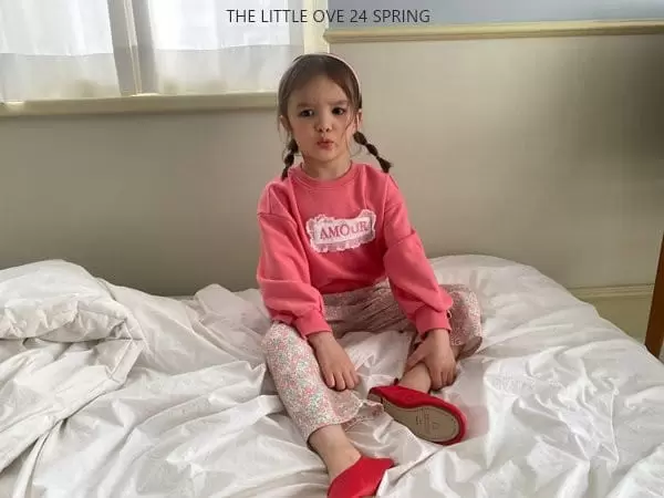The Little Ove - Korean Children Fashion - #childofig - Amour Sweatshirt - 9
