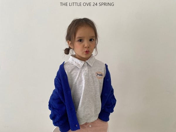 The Little Ove - Korean Children Fashion - #childrensboutique - Embroidery Collar Sweatshirt - 11