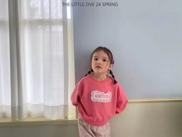 The Little Ove - Korean Children Fashion - #toddlerclothing - Amour Sweatshirt - 7