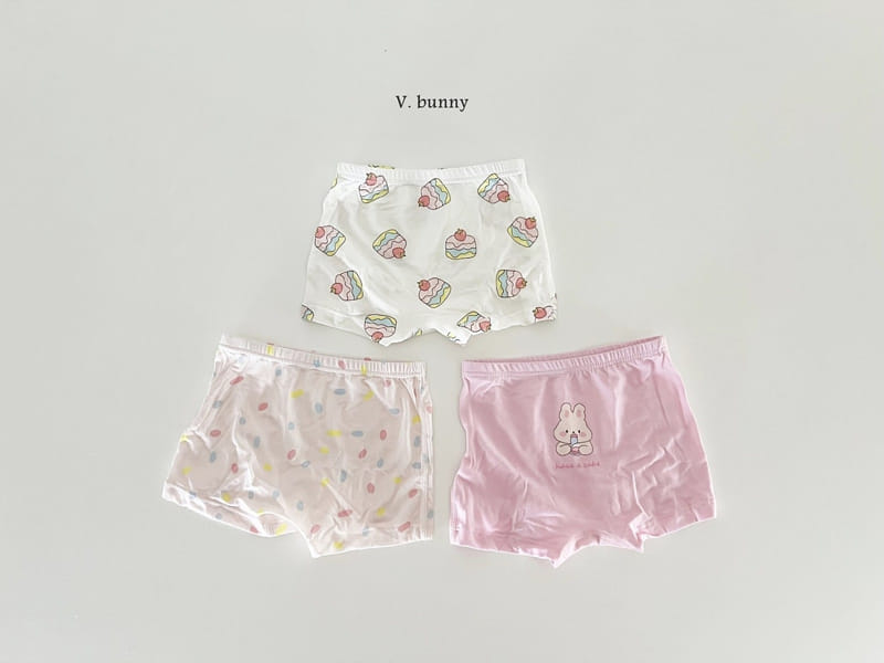 V Bunny - Korean Children Fashion - #Kfashion4kids - Strawberry Cake Underwear