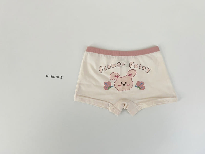 V Bunny - Korean Children Fashion - #kidzfashiontrend - Flower Underwear - 4