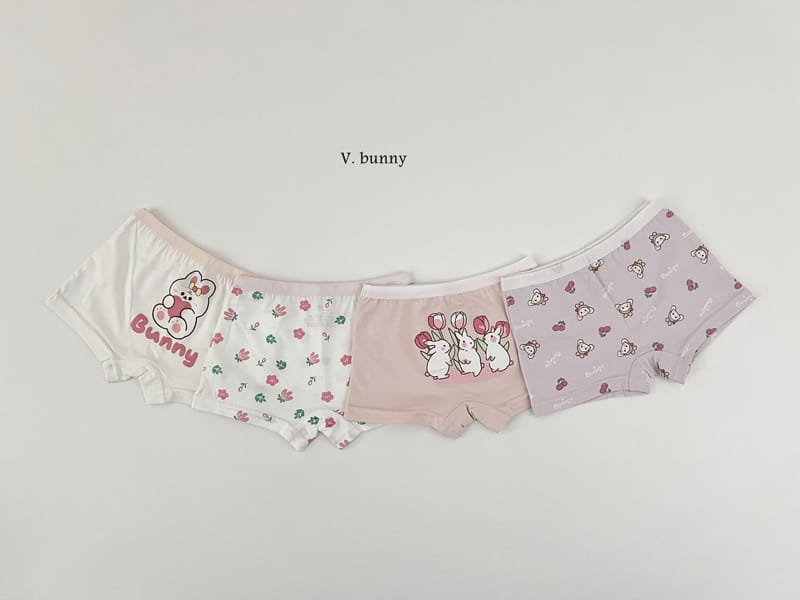 V Bunny - Korean Children Fashion - #childofig - Heart Bunny Underwear - 11