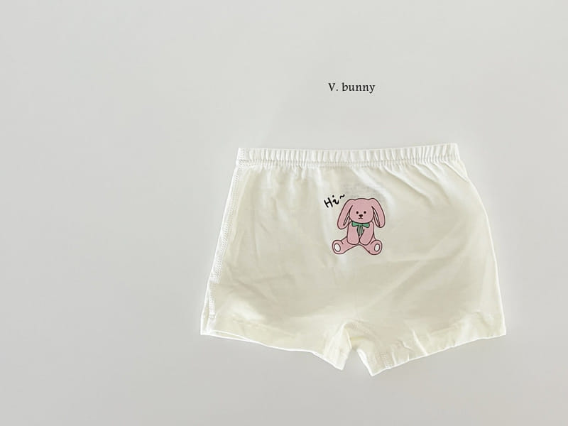 V Bunny - Korean Children Fashion - #childrensboutique - Check Bunny Underwear - 4