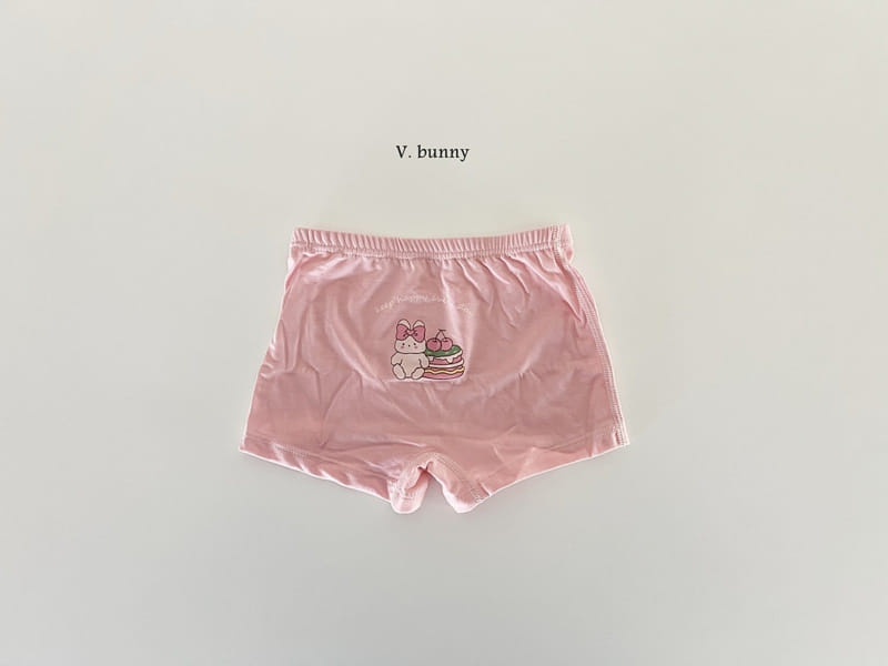 V Bunny - Korean Children Fashion - #designkidswear - Pink Ribbon Underwear - 4