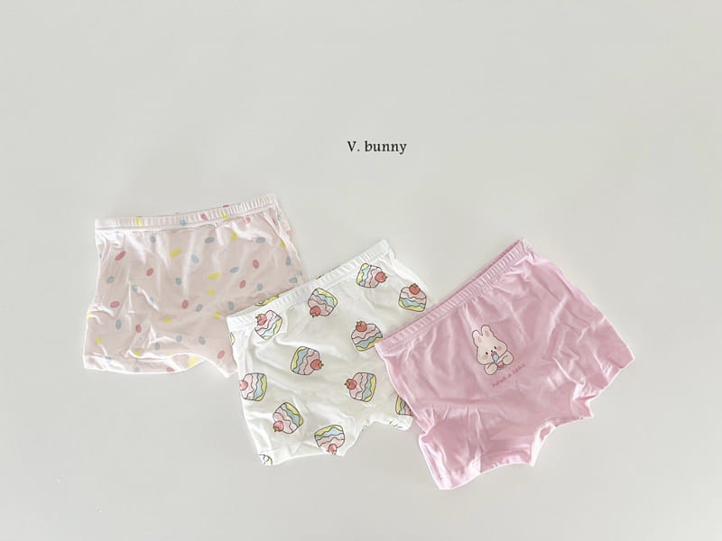 V Bunny - Korean Children Fashion - #fashionkids - Strawberry Cake Underwear - 11