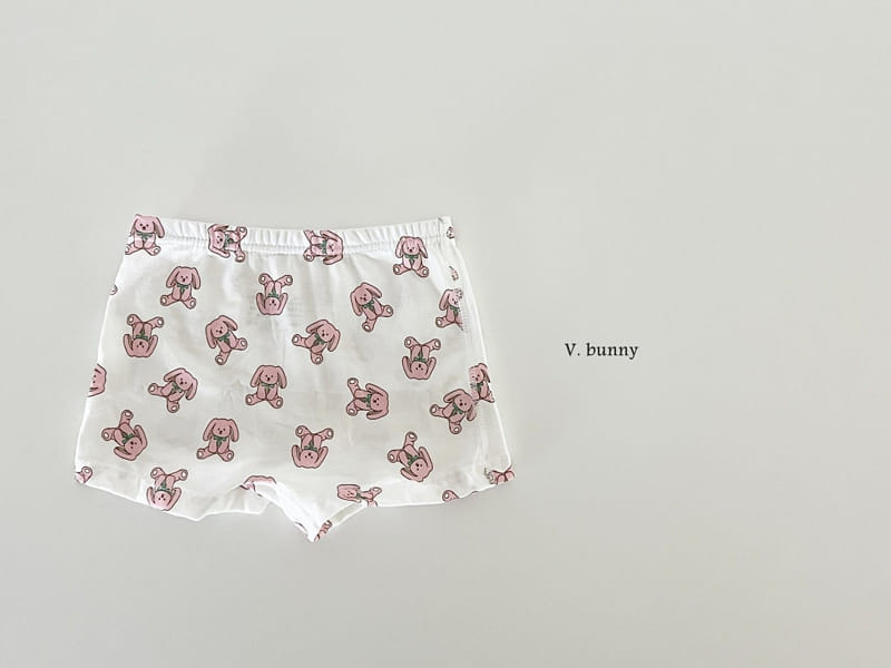 V Bunny - Korean Children Fashion - #fashionkids - Check Bunny Underwear - 6