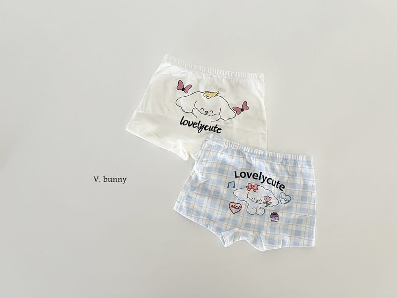 V Bunny - Korean Children Fashion - #kidsshorts - Lovely Cute Underwear - 9