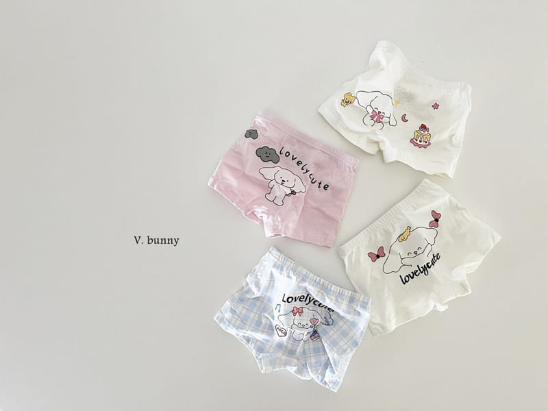 V Bunny - Korean Children Fashion - #kidsstore - Lovely Cute Underwear - 10