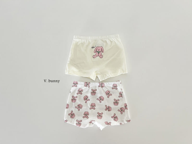 V Bunny - Korean Children Fashion - #kidsstore - Check Bunny Underwear - 8