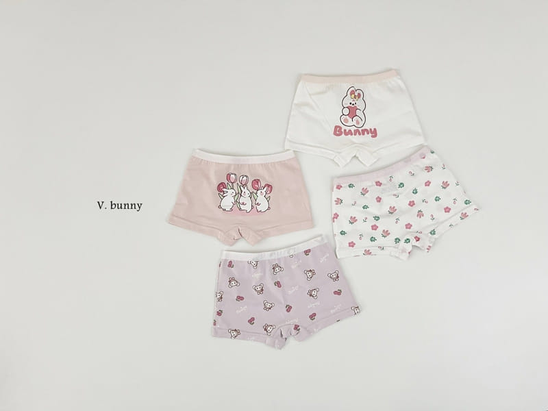 V Bunny - Korean Children Fashion - #kidsstore - Heart Bunny Underwear