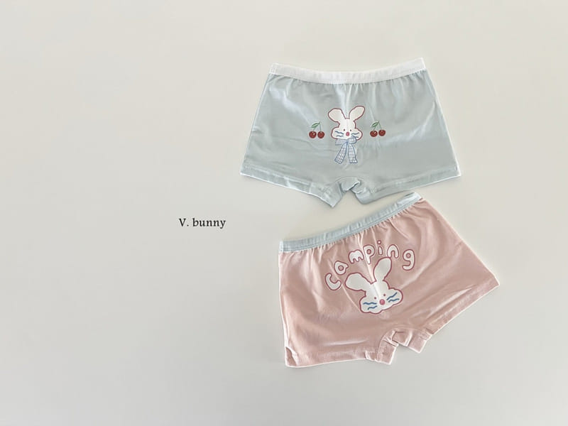 V Bunny - Korean Children Fashion - #littlefashionista - Camping Underwear - 8