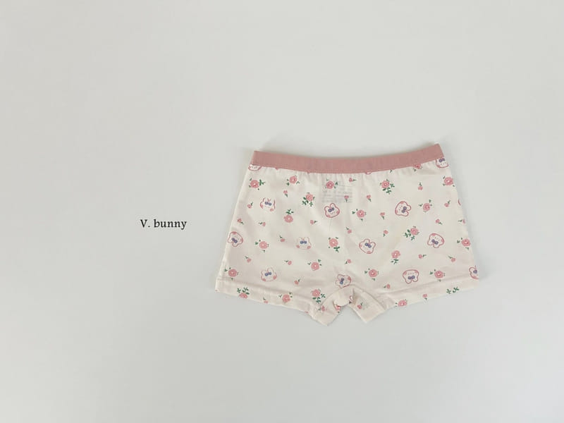 V Bunny - Korean Children Fashion - #littlefashionista - Flower Underwear - 5