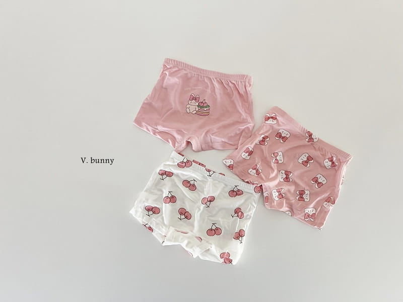 V Bunny - Korean Children Fashion - #magicofchildhood - Pink Ribbon Underwear - 11