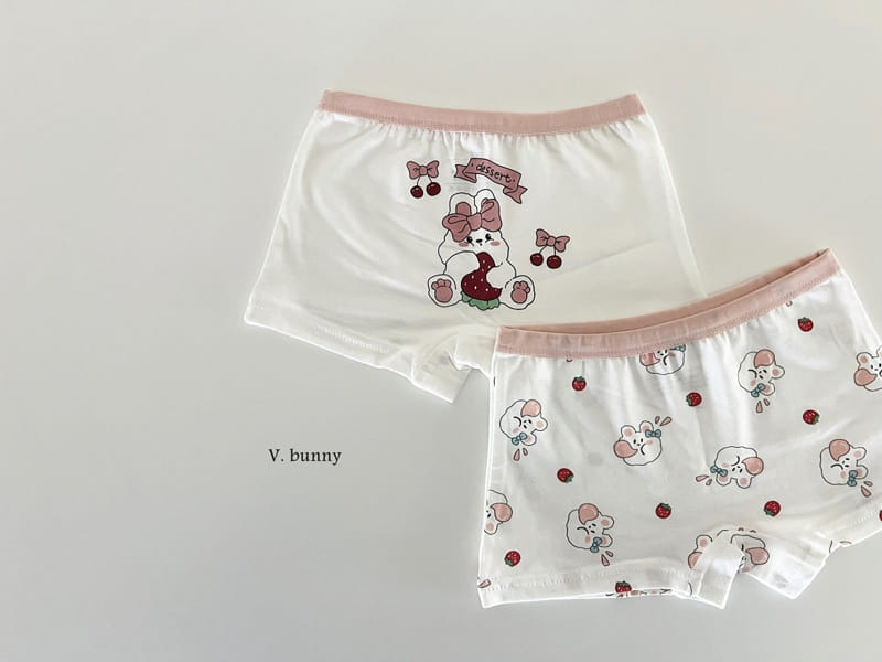 V Bunny - Korean Children Fashion - #minifashionista - Dissert Underwear - 9