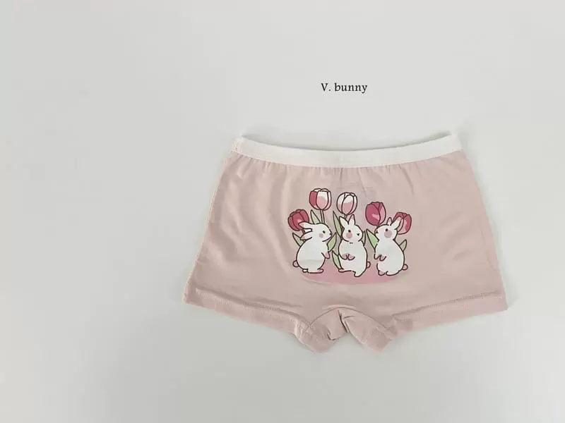 V Bunny - Korean Children Fashion - #minifashionista - Heart Bunny Underwear - 6