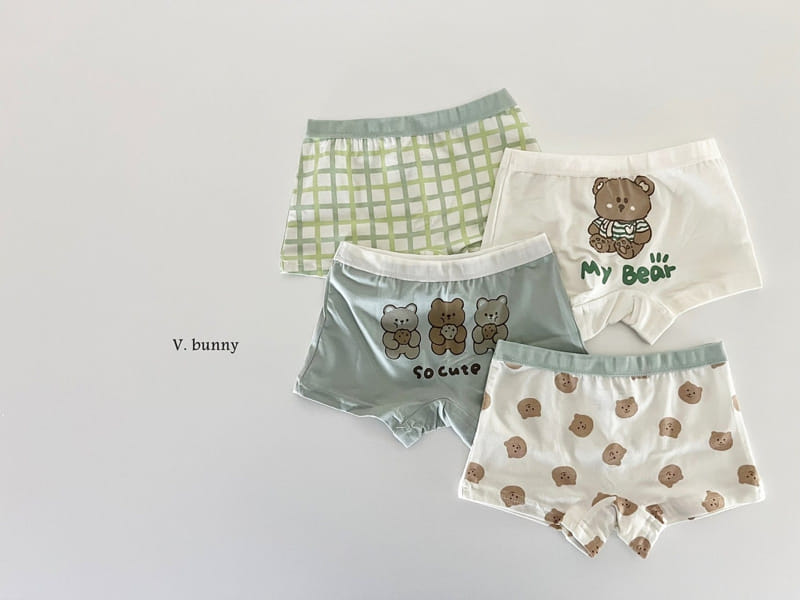 V Bunny - Korean Children Fashion - #minifashionista - My Bear Underwear - 2