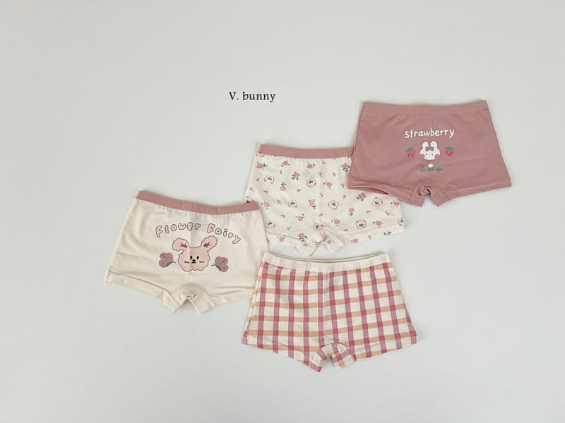 V Bunny - Korean Children Fashion - #prettylittlegirls - Flower Underwear - 8