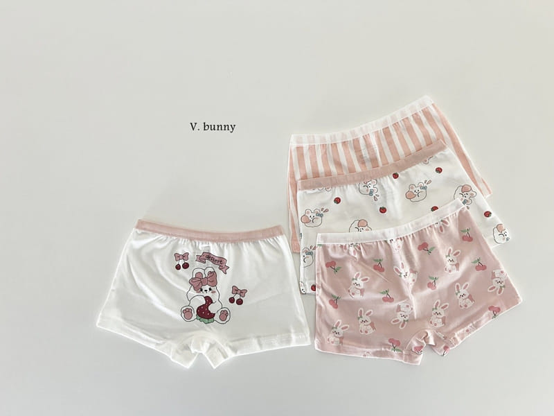 V Bunny - Korean Children Fashion - #todddlerfashion - Dissert Underwear - 11