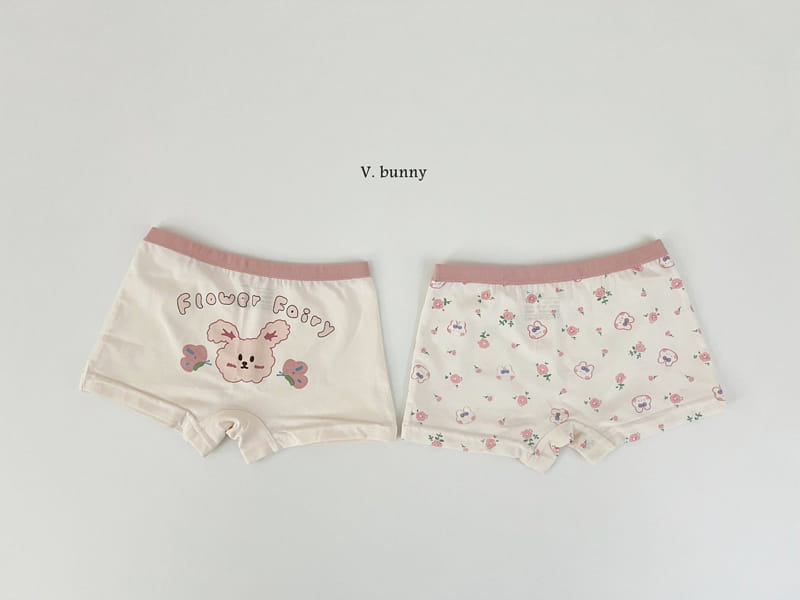 V Bunny - Korean Children Fashion - #toddlerclothing - Flower Underwear - 10