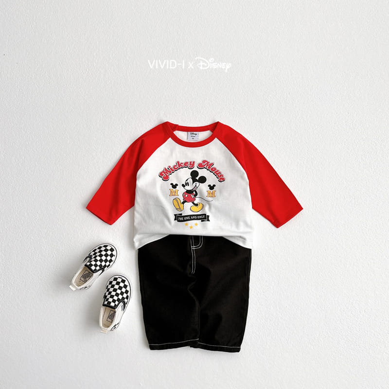 Vivid I - Korean Children Fashion - #Kfashion4kids - D Color Raglan Tee - 8