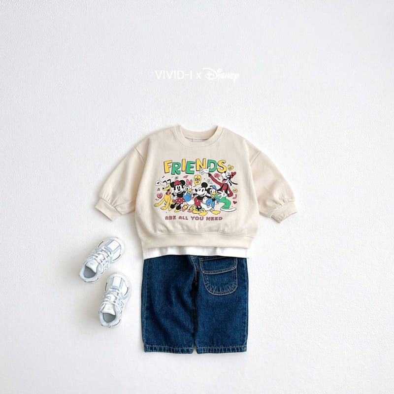 Vivid I - Korean Children Fashion - #childofig - D Friends Top Bottom Set - 6