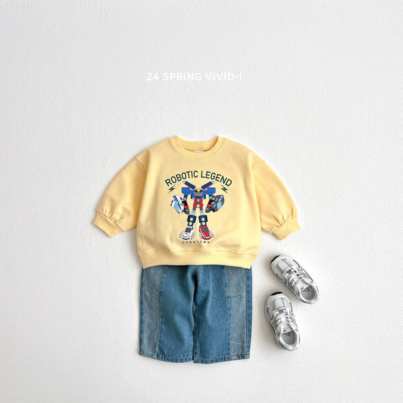 Vivid I - Korean Children Fashion - #childofig - Transformation Robot Sweatshirt - 11