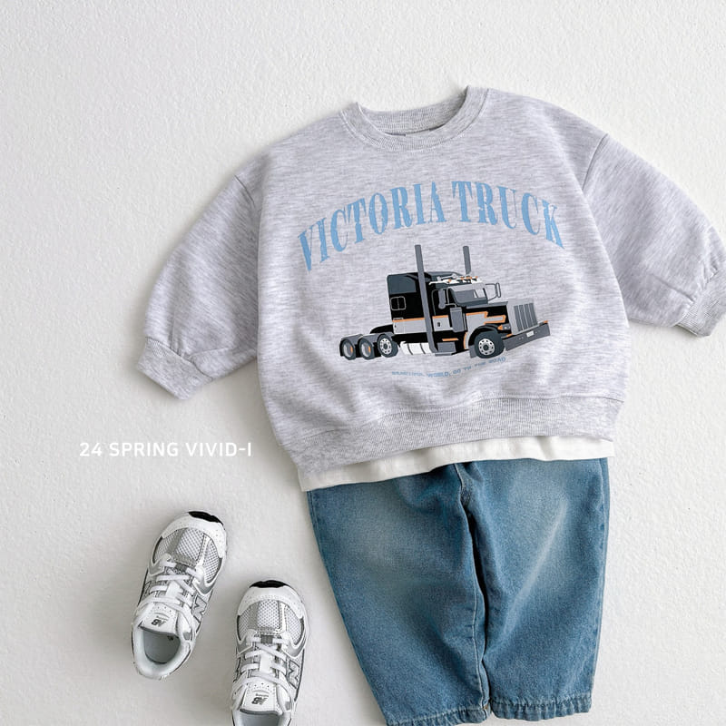 Vivid I - Korean Children Fashion - #childofig - Car Car Car Sweatshirt - 11