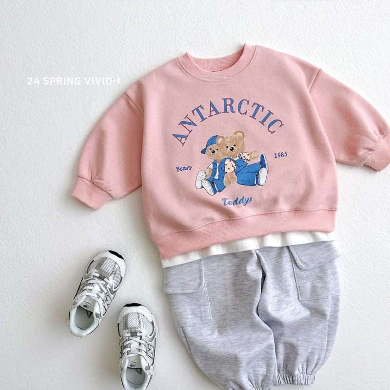 Vivid I - Korean Children Fashion - #childofig - Denim Dungarees Sweatshirt - 6