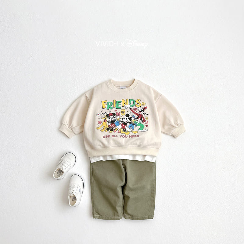 Vivid I - Korean Children Fashion - #designkidswear - D Friends Top Bottom Set - 9