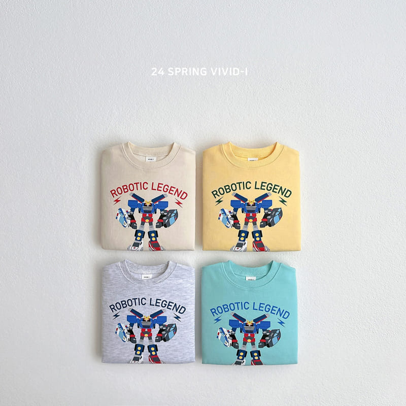 Vivid I - Korean Children Fashion - #discoveringself - Transformation Robot Sweatshirt