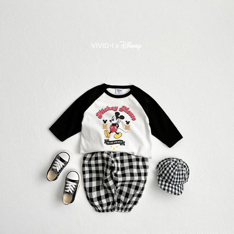 Vivid I - Korean Children Fashion - #discoveringself - D Color Raglan Tee - 3