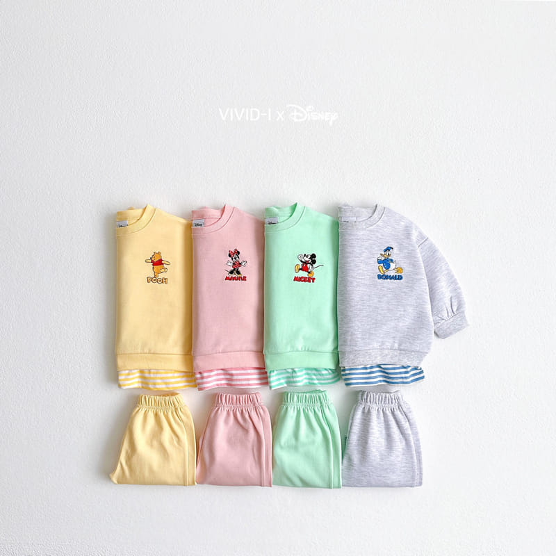 Vivid I - Korean Children Fashion - #fashionkids - D Layered Top Bottom Set