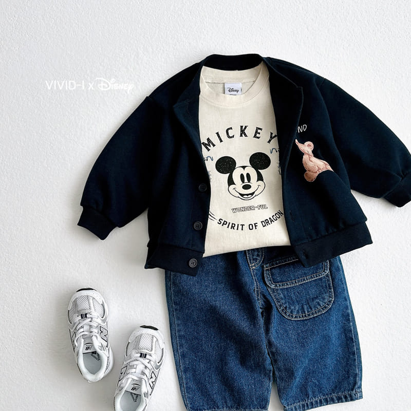 Vivid I - Korean Children Fashion - #fashionkids - Dragon M Single Tee - 10