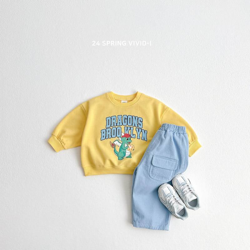 Vivid I - Korean Children Fashion - #fashionkids - Dragon Sweatshirt - 3